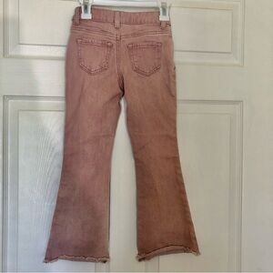 Cat & Jack Pink Flare Wide Leg girls size 6 Jeans